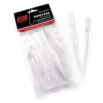 AK Interactive - PIPETTES MEDIUM SIZE (7 units) adagoló
