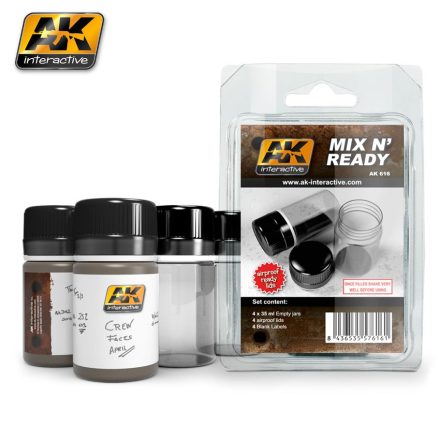 AK MIX & READY 4 x 35ml