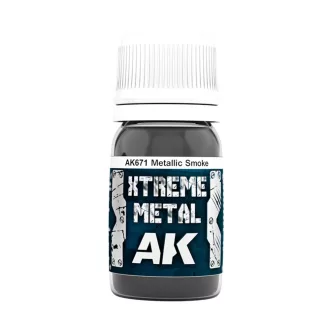 AK Interactive - XTREME METAL SMOKE METALLIC festék