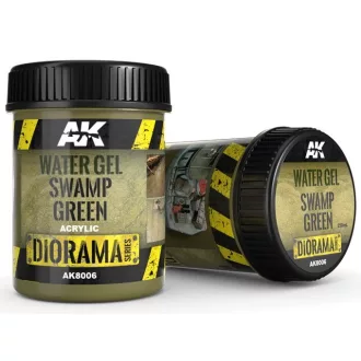   AK WATER GEL (SWAMP GREEN) - MOCSÁRI ZÖLD SZÍNŰ FOLYÉKONY GÉL