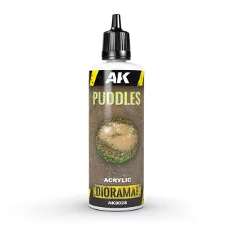 AK Interactive - PUDDLES - 60ml (Acrylic) dioráma textúra