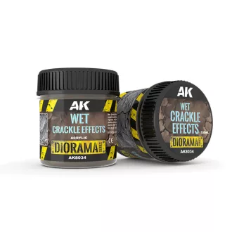   AK Interactive - WET CRACKLE EFFECTS - 100ml (Acrylic) dioráma textúra