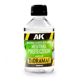   AK Interactive - LEAVES AND PLANTS NEUTRAL PROTECTION - 250ml dioráma rögzítő