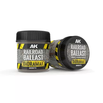 AK Interactive - RAILROAD BALLAST dioráma textúra
