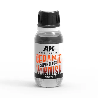   AK Interactive - MULTIPURPOSE CERAMIC VARNISH (SUPER GLOSS) 60ml lakk