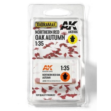 AK NORTHERN RED OAK AUTUMN Leaves
