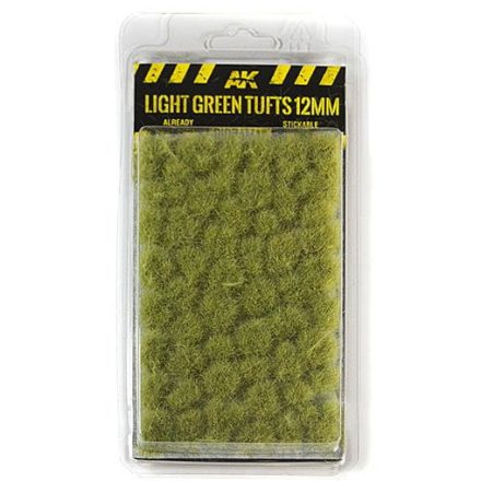 AK Light green tufts 12mm