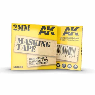 AK Interactive - Masking Tape 2mm maszkolószalag