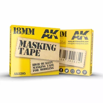 AK Interactive - Masking Tape 18 mm maszkolószalag