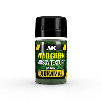 AK Interactive - Vivid Green Mossy Texture dioráma textúra