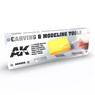 AK Interactive - CARVING TOOLS BOX makettező szerszám