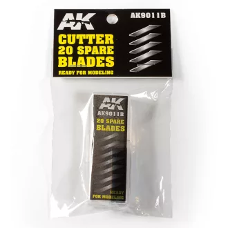 AK Interactive - Cutter 20 Spare Blades pótpenge