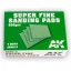 AK Interactive - Super Fine Sanding Pads 800 grit.4 units csiszolóeszköz