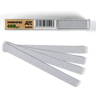   AK Interactive - Dry Sandpaper 400 grit x 50 units csiszolóeszköz