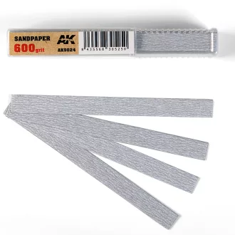   AK Interactive - Dry Sandpaper 600 grit x 50 units csiszolóeszköz