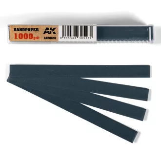  AK Interactive - Wet Sandpaper 1000 grit x 50 units csiszolóeszköz