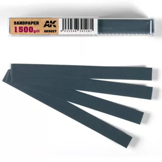   AK Interactive - Wet Sandpaper 1500 grit x 50 units csiszolóeszköz