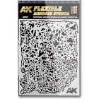 AK FLEXIBLE AIRBRUSH STENCIL 1:20-1:35