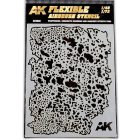 AK FLEXIBLE AIRBRUSH STENCIL 1:48-1:72