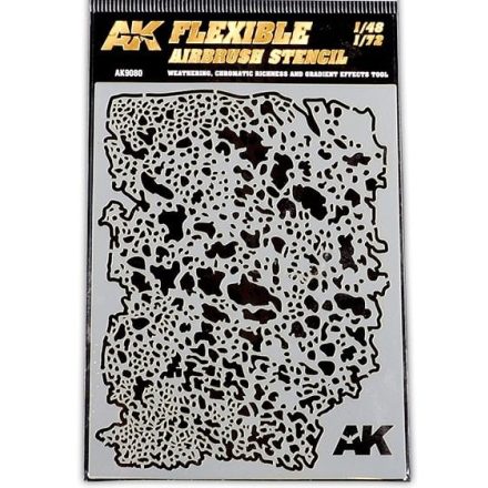 AK FLEXIBLE AIRBRUSH STENCIL 1:48-1:72