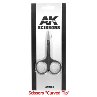   AK Interactive - SCISSORS CURVED TIP (SPECIAL FOR PHOTOETCHED) olló