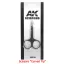 AK Interactive - SCISSORS CURVED TIP (SPECIAL FOR PHOTOETCHED) olló