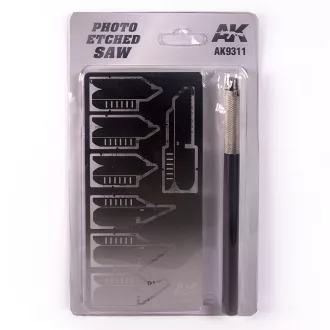 AK Interactive - PHOTO ETCHED SAW SET makettező fűrész