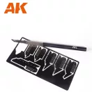 AK Interactive - PHOTO ETCHED SAW SET makettező fűrész