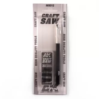   AK Interactive - CRAFT SAW SET (3 BLADES) makettező fűrész