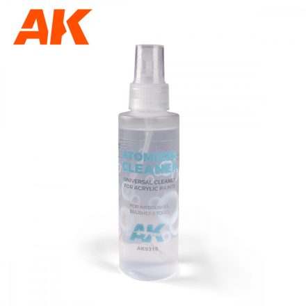 AK Interactive - ATOMIZER CLEANER FOR ACRYLIC 125ml