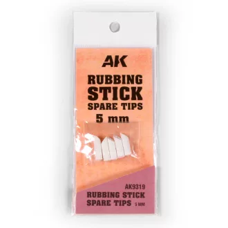   AK Interactive - RUBBING STICK SPARE TIPS 5 MM csiszolóeszköz