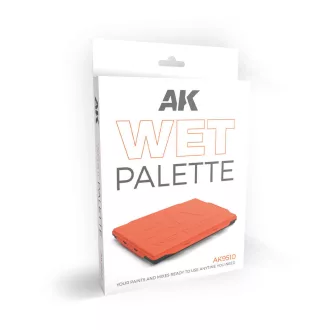   AK Interactive - WET PALETTE (Includes 40 papers sheets + 2 wipes) festőpaletta