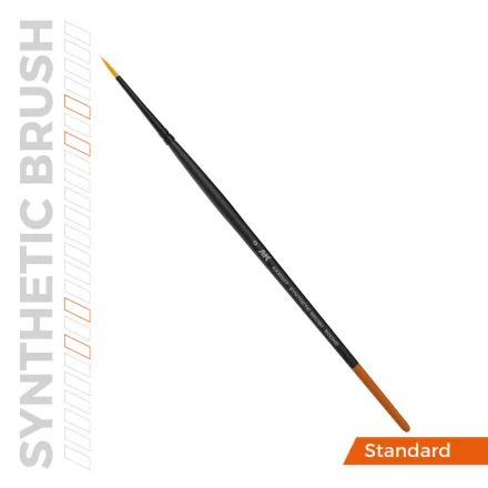 AK SYNTHETIC BRUSH – ROUND 0