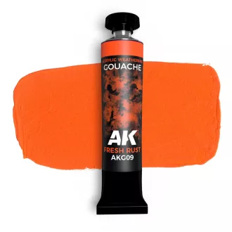 AK Interactive - FRESH RUST - AK GOUACHE 20 ml. festék