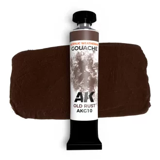 AK Interactive - OLD RUST - AK GOUACHE 20 ml. festék