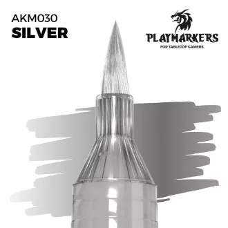 AK Interactive - Playmarker Silver festékfilc