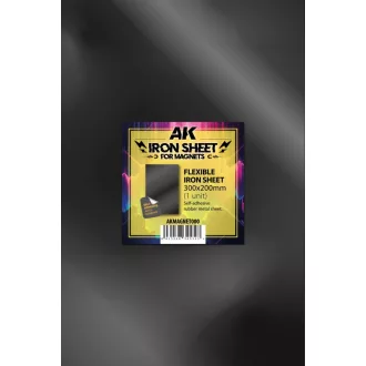 AK Interactive - IRON SHEET FOR MAGNETS 300x200mm mágnes