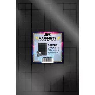AK Interactive - SQUARE/CUADRADO 20 X 20 - 126 unid mágnes