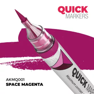 AK Interactive - SPACE MAGENTA - QUICK MARKER festékfilc