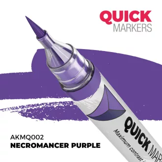   AK Interactive - NECROMANCER PURPLE - QUICK MARKER festékfilc