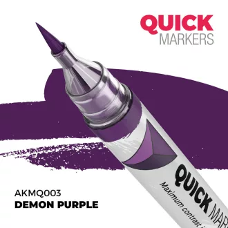 AK Interactive - DEMON PURPLE - QUICK MARKER festékfilc