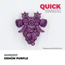 AK Interactive - DEMON PURPLE - QUICK MARKER festékfilc