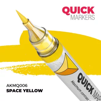 AK Interactive - SPACE YELLOW - QUICK MARKER festékfilc