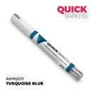 AK Interactive - TURQUOISE BLUE - QUICK MARKER festékfilc