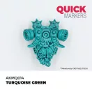 AK Interactive - TURQUOISE GREEN - QUICK MARKER festékfilc
