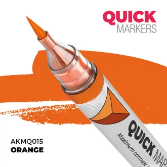 AK Interactive - ORANGE - QUICK MARKER festékfilc