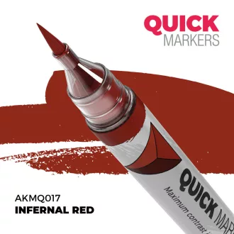AK Interactive - INFERNAL RED - QUICK MARKER festékfilc