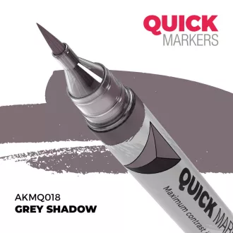 AK Interactive - GREY SHADOW - QUICK MARKER festékfilc