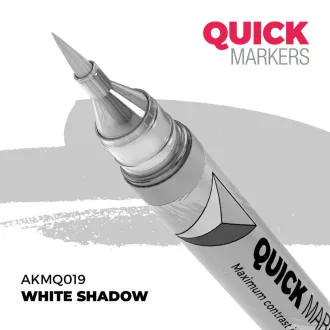 AK Interactive - WHITE SHADOW - QUICK MARKER festékfilc