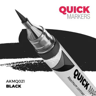 AK Interactive - BLACK - QUICK MARKER festékfilc